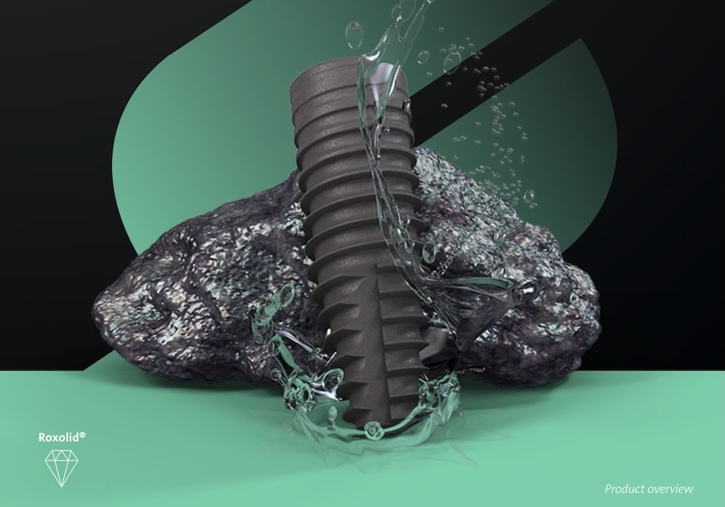 Straumann士卓曼植體搭載SLActive®親水性表面處理技術